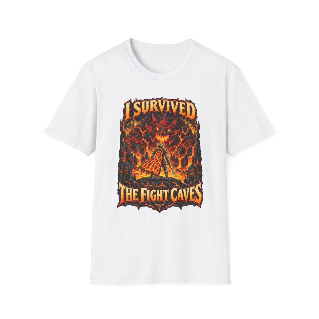 I Survived The Fight Caves Runescape / OSRS Inspired T-Shirt