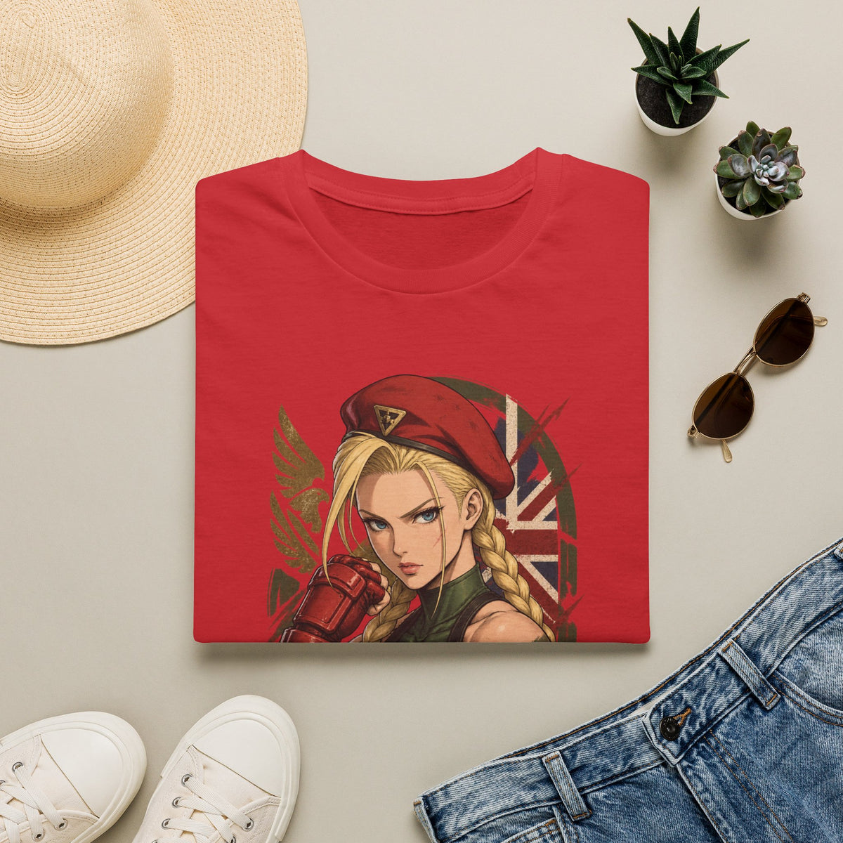 Cammy | Street fighter Sexy  Pin Up Style Graphic T Shirt