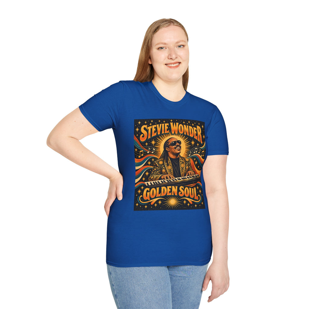 Stevie Wonder Golden Soul T‑Shirt