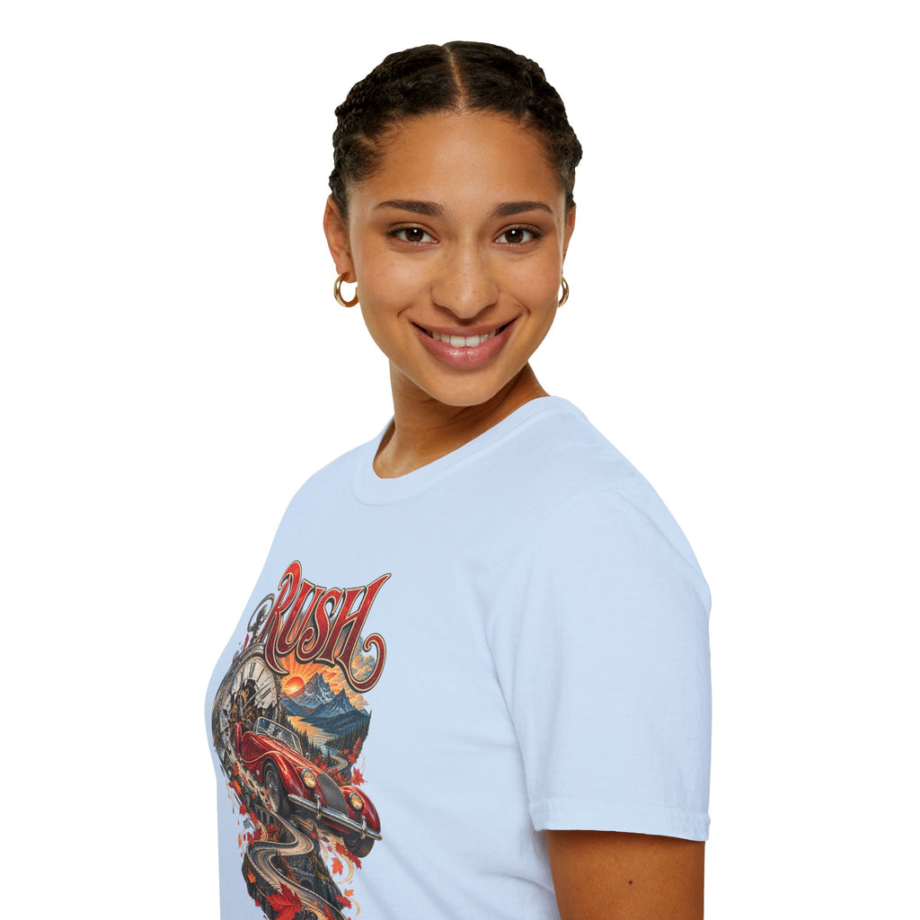 Rush | Prog Band | Red Barchetta | Graphic T-Shirt