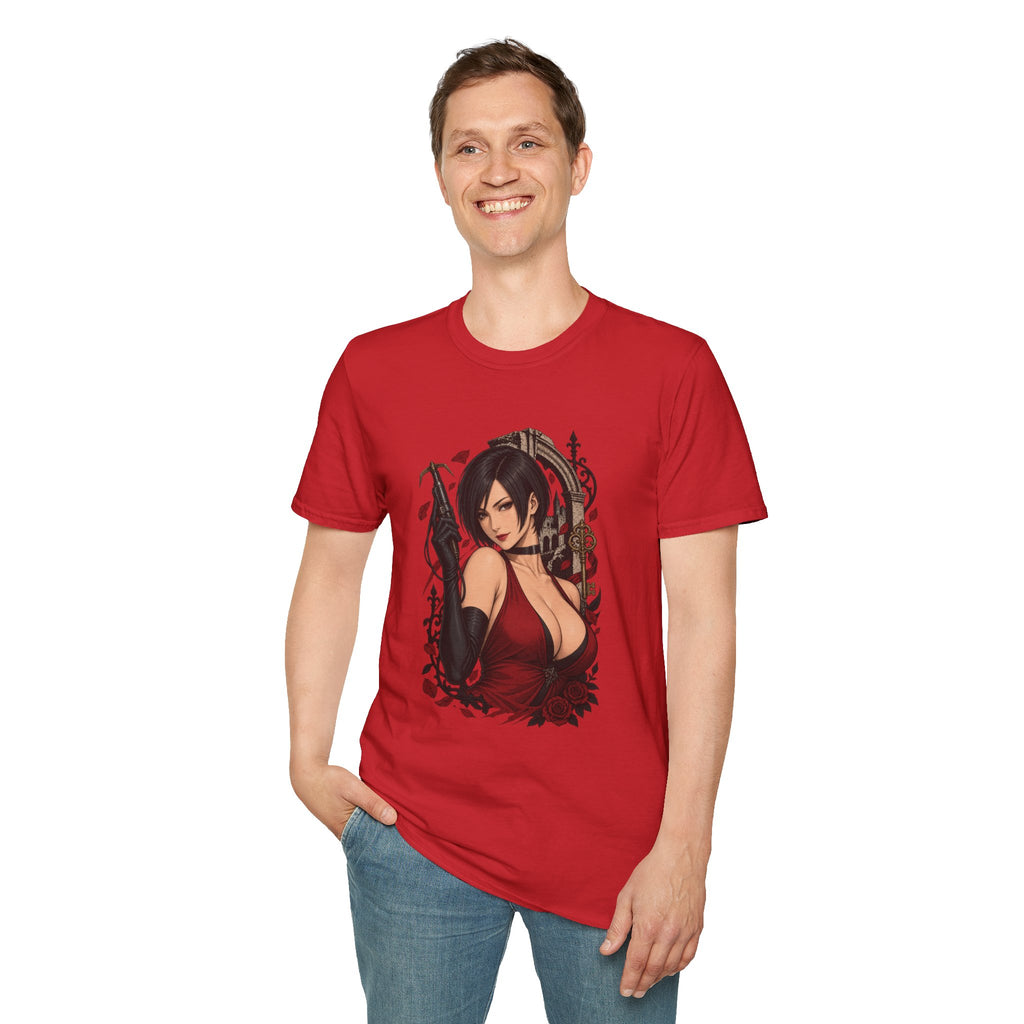 Ada Wong | Residsent Evil Gothic Anime Pin Up Girl T-Shirt