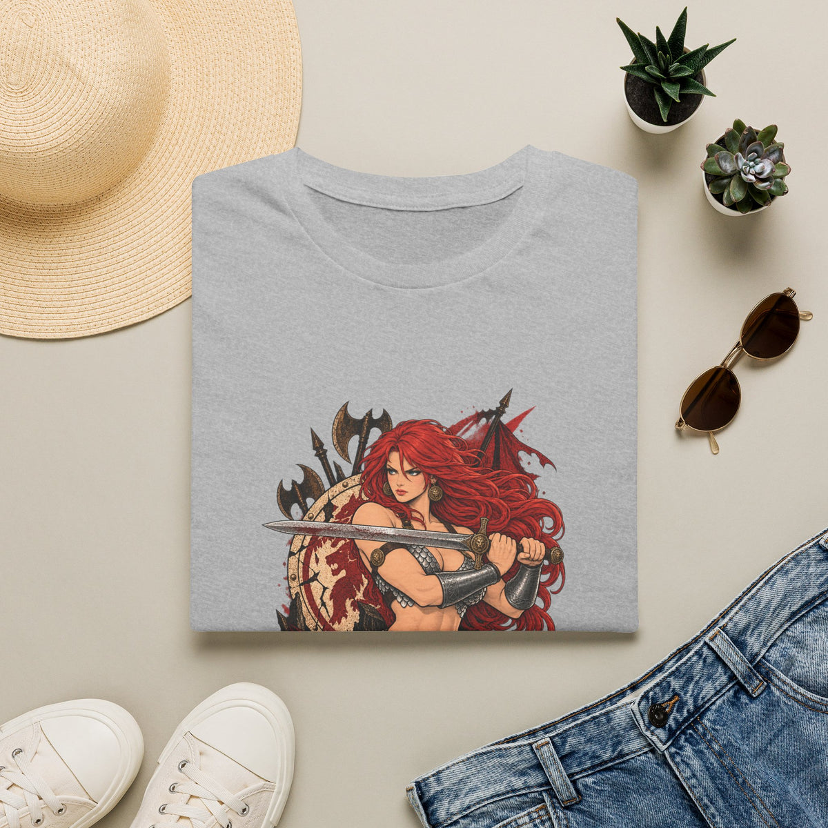 Red Sonja | Sexy Redhead Barbarian Pin Up Girl
