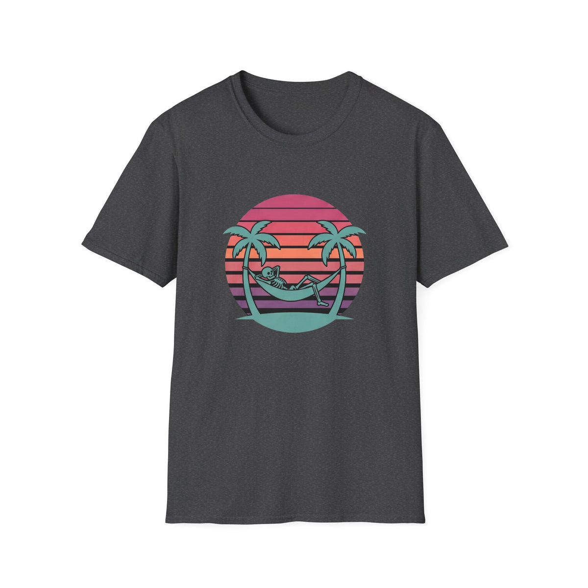 Skele' - T-Shirt, Summer / Holiday Skeleton Design
