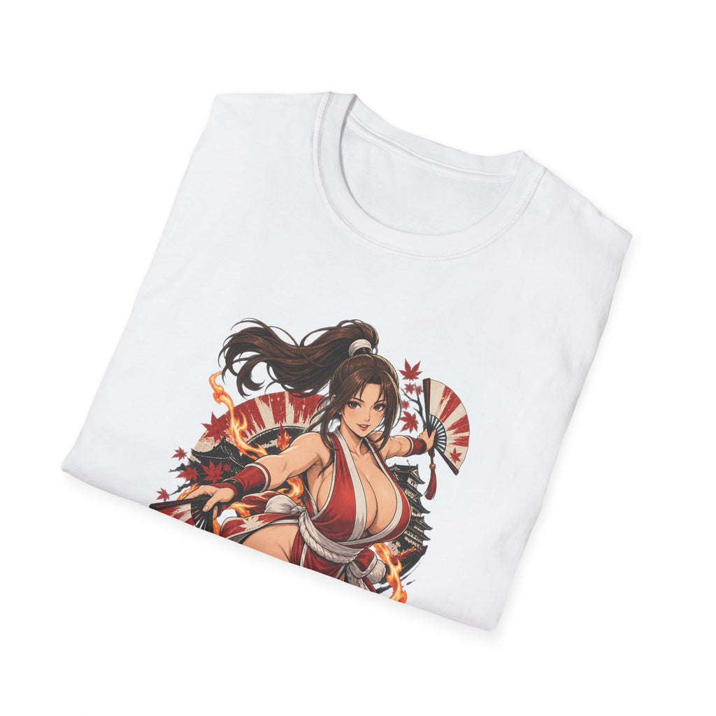 Mai Shiranui | Fatal Fury | Anime Style Pin up Girl Warrior T-Shirt