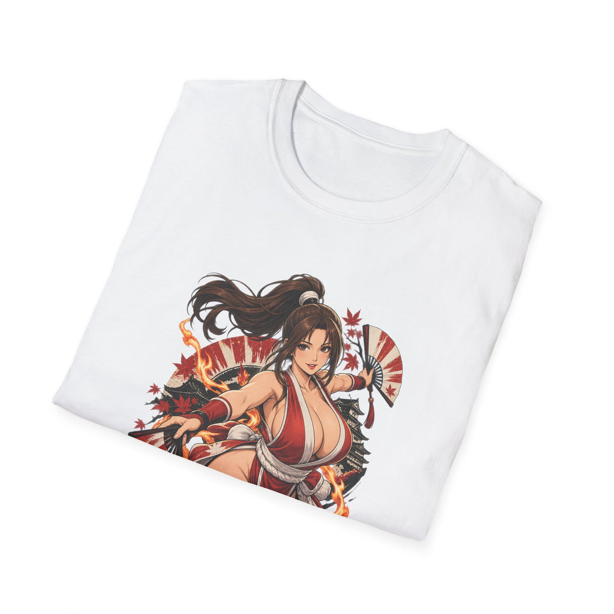 Mai Shiranui | Fatal Fury | Anime Style Pin up Girl Warrior T-Shirt