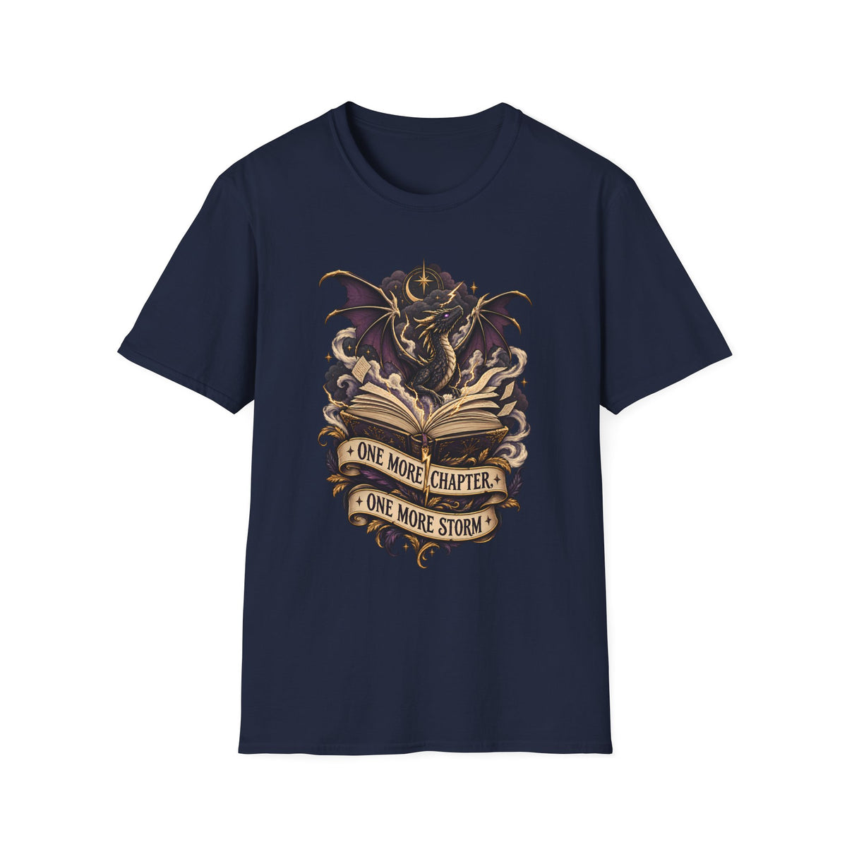 One More Chapter | Onyx Storm Inspired Book Readers Dragon T-Shirt