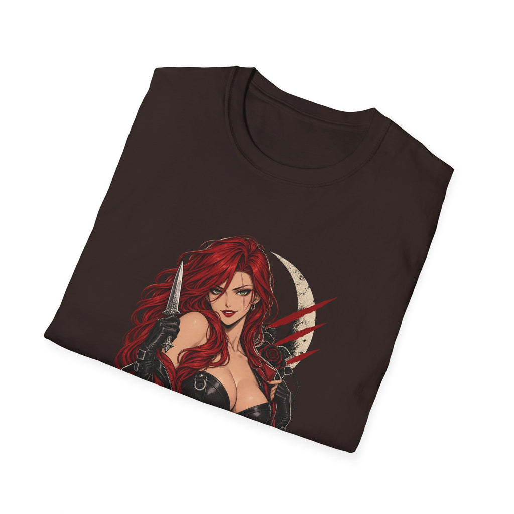 Katarina | League of Legends | Gothic Redhead Pin Up Assasin T-Shirt