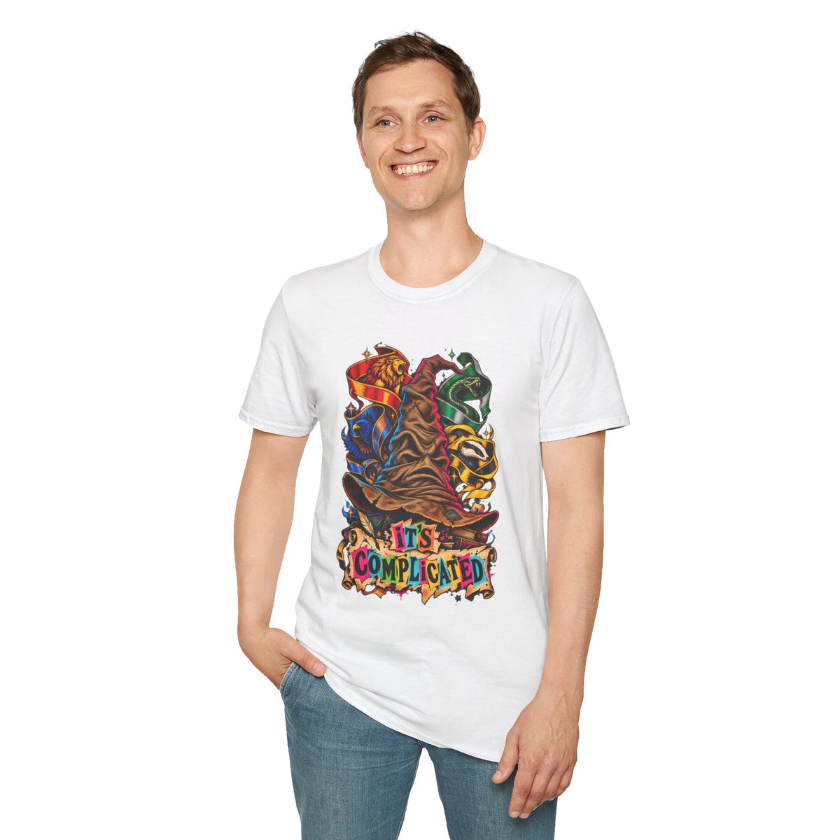 Sorting Hat | Its Complicated | Harry Potter Hogwarts T Shirt