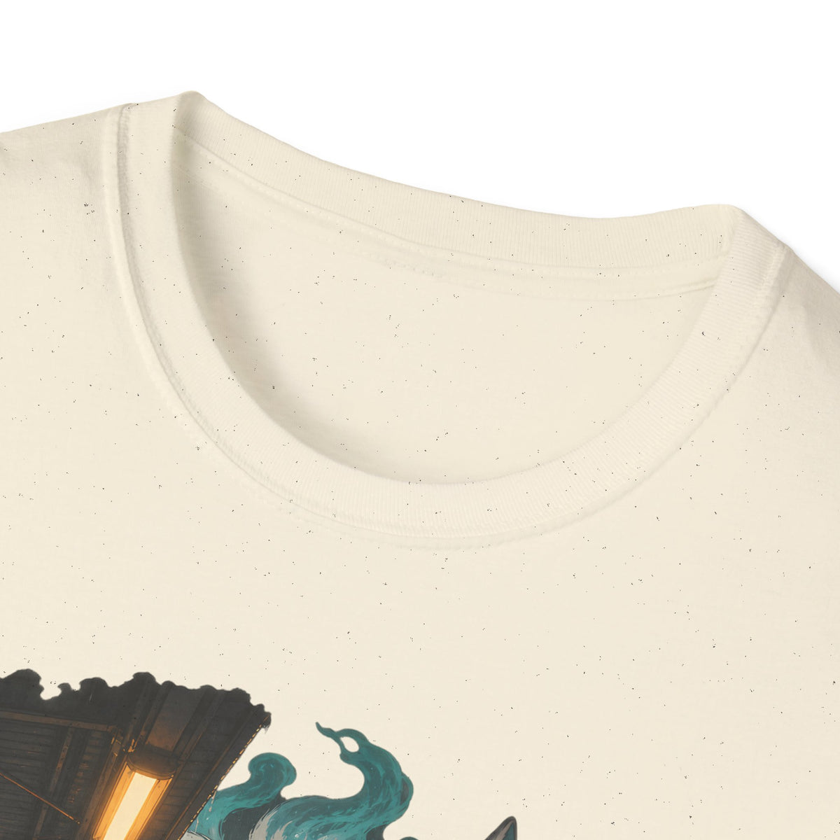 Wolf in the Rain | Last Train Home T-Shirt | Urban Nightscape Graphic Tee