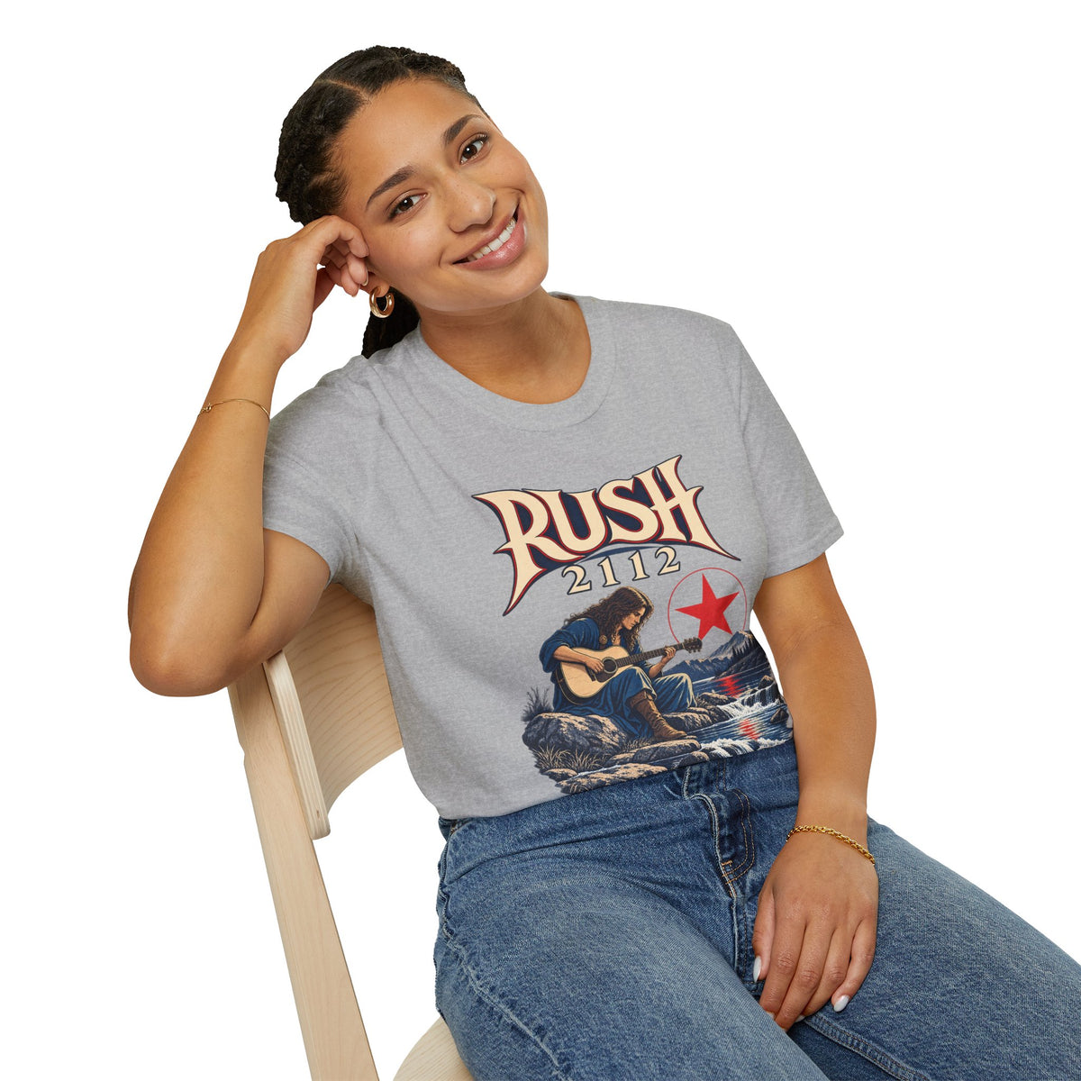 Rush | 2112 | Acoustic Guitar | Prog Band T-Shirt