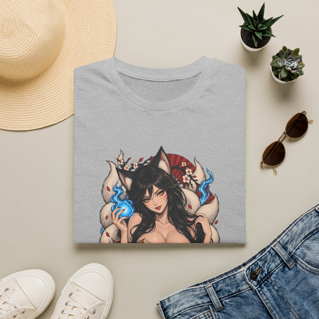 Ahri | League of Legends | Anime Pin Up Kitsune Girl T-Shirt