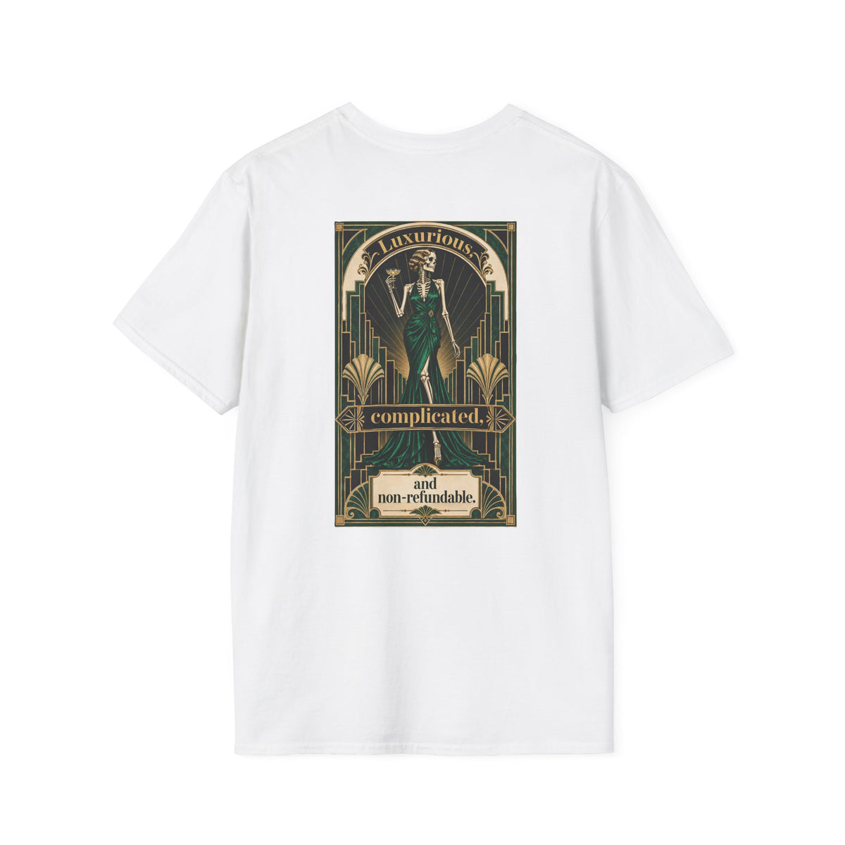 Luxurious, Complicated, Non-Refundable | Double-Sided Tee