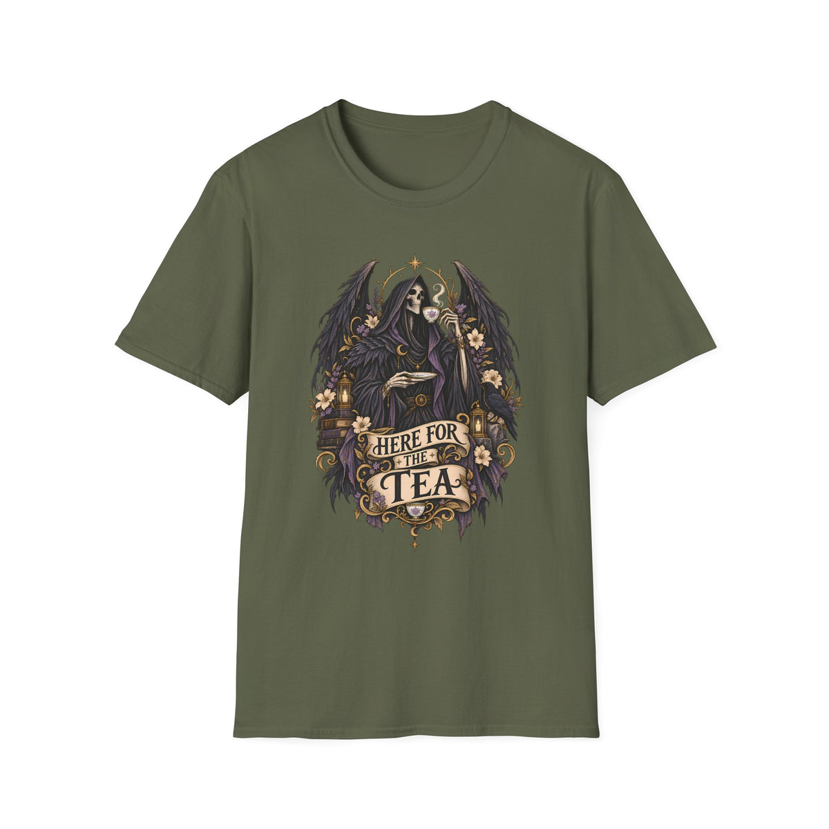 Here for the Tea | The Suriel ACOTAR Character Graphic T Shirt