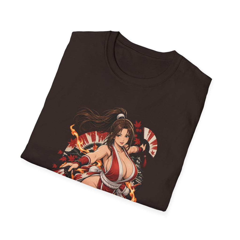 Mai Shiranui | Fatal Fury | Anime Style Pin up Girl Warrior T-Shirt