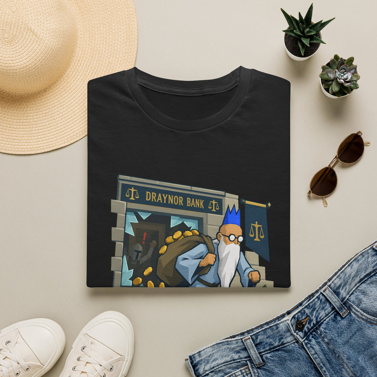 Retirement Plan Wise Old Man OSRS / Runescape T-Shirt