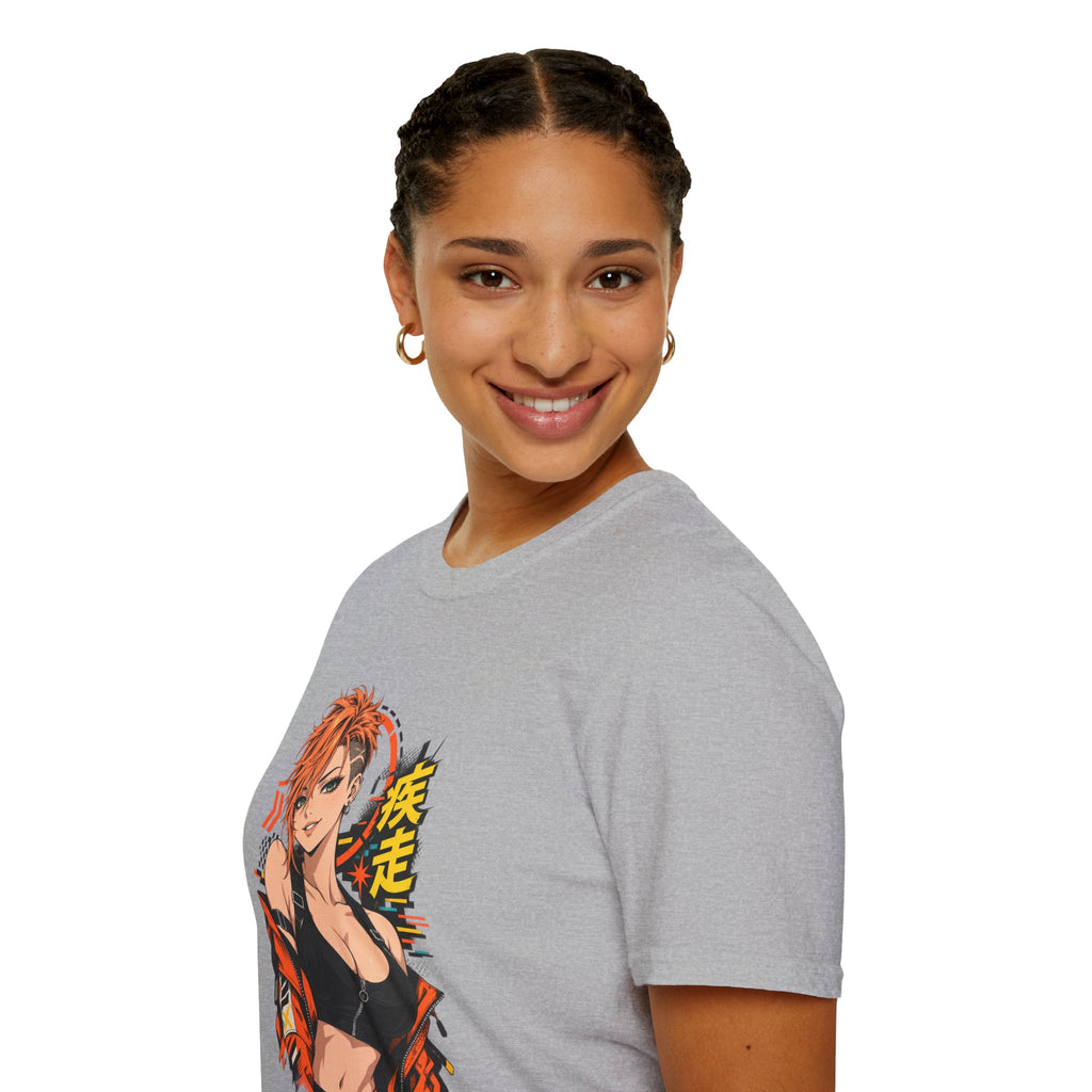 Amber | Anime Punk Sexy Pin Up Girl T-Shirt