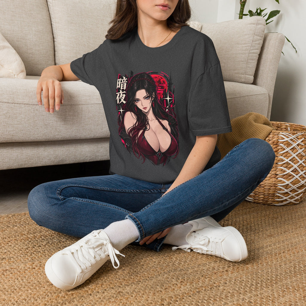 Noir | Sexy Anime Vampire Pin Up Girl | Waifu T-Shirt