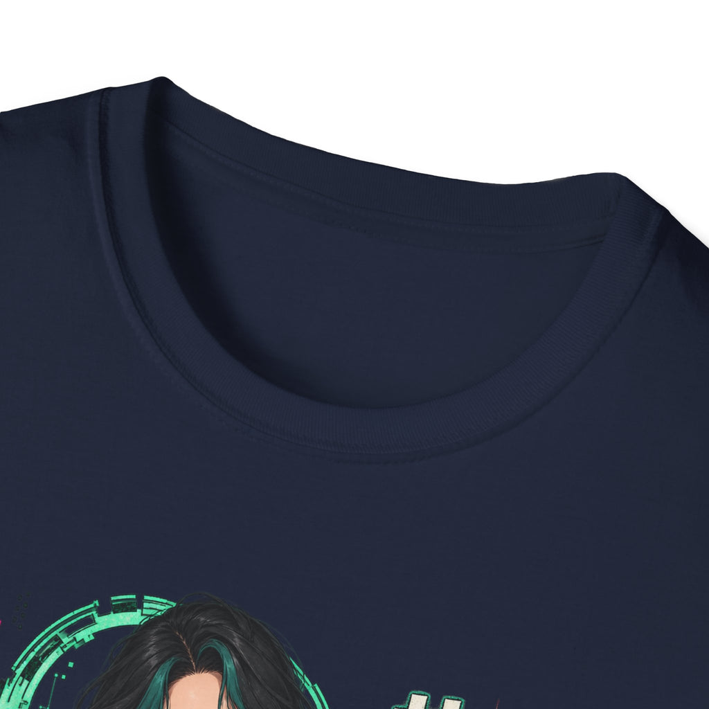 Jade | Sexy Anime Pin Up Girl | Waifu Graphic T‑Shirt