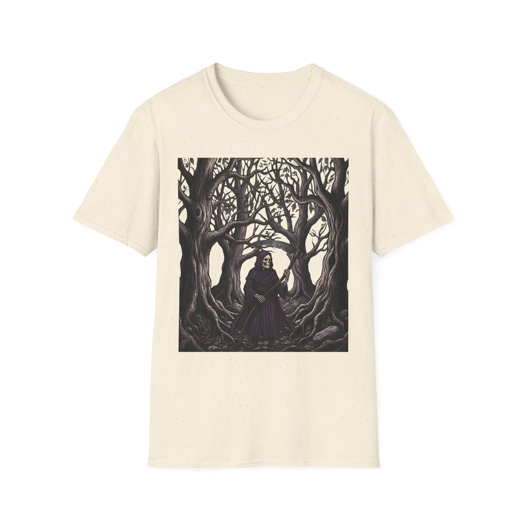 Roam the Woods - T-Shirt, Gothic / Dark Fantasy Grim Reaper Design