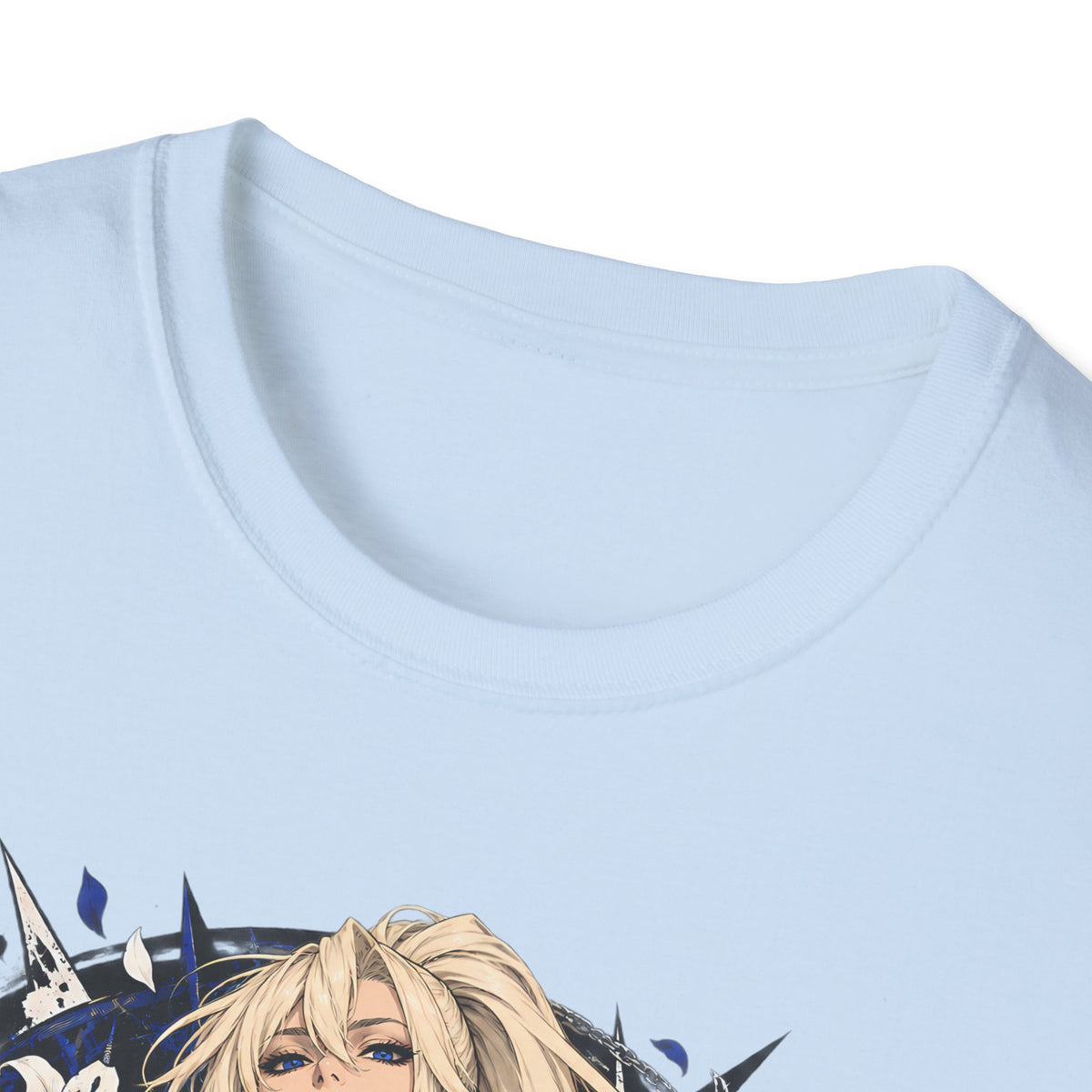 Electric Girl | Japanese Anime | Blonde Bombshell Pin Up Graphic Shirt