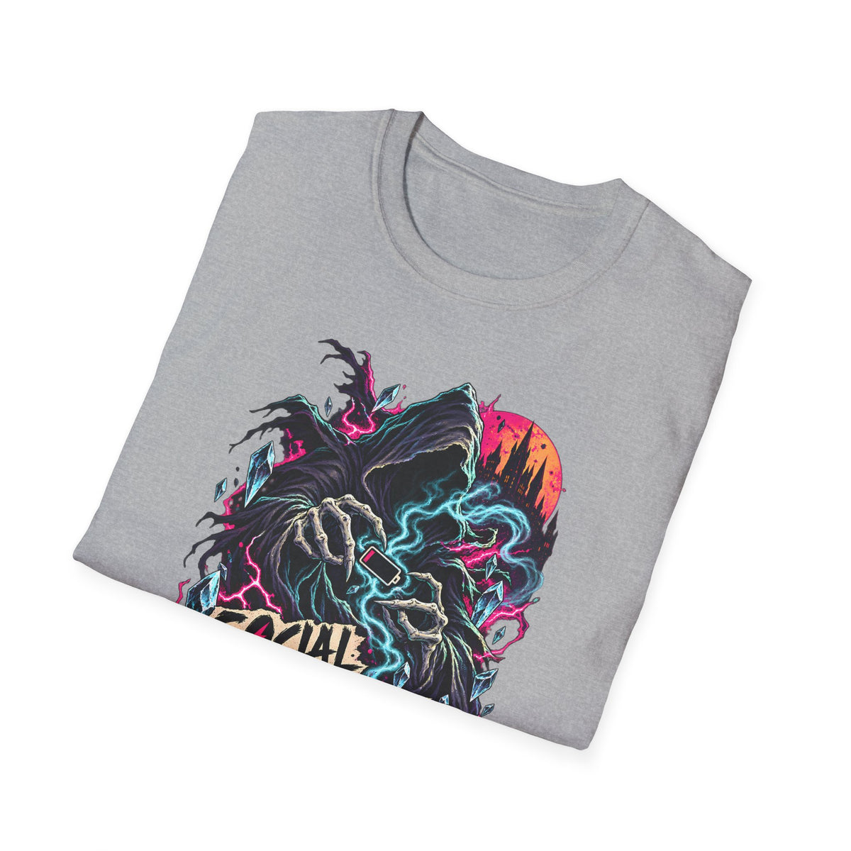 Socially Drained | Dementor | Harry Potter Graphic Tee