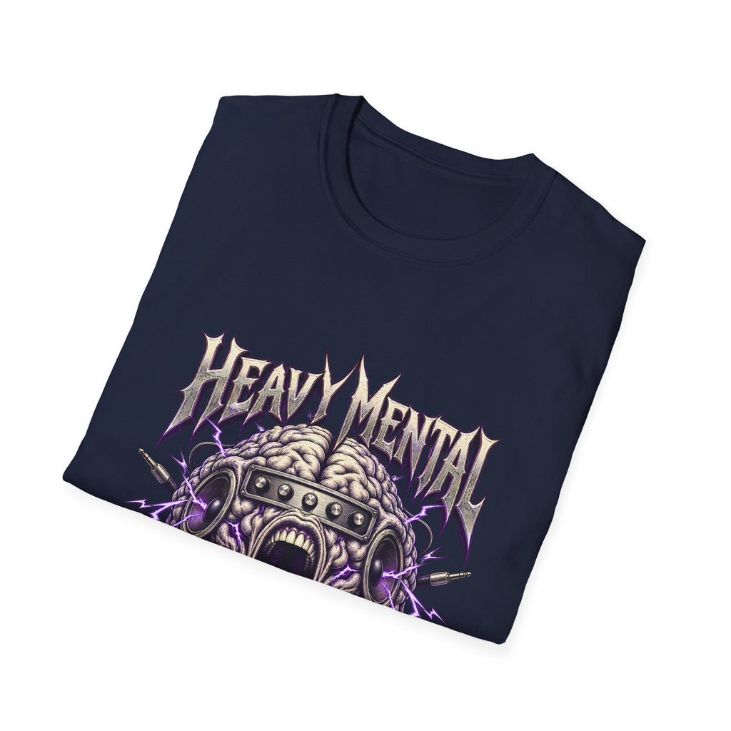 Heavy Mental T-Shirt | Live In My Head' Metal Graphic Tee