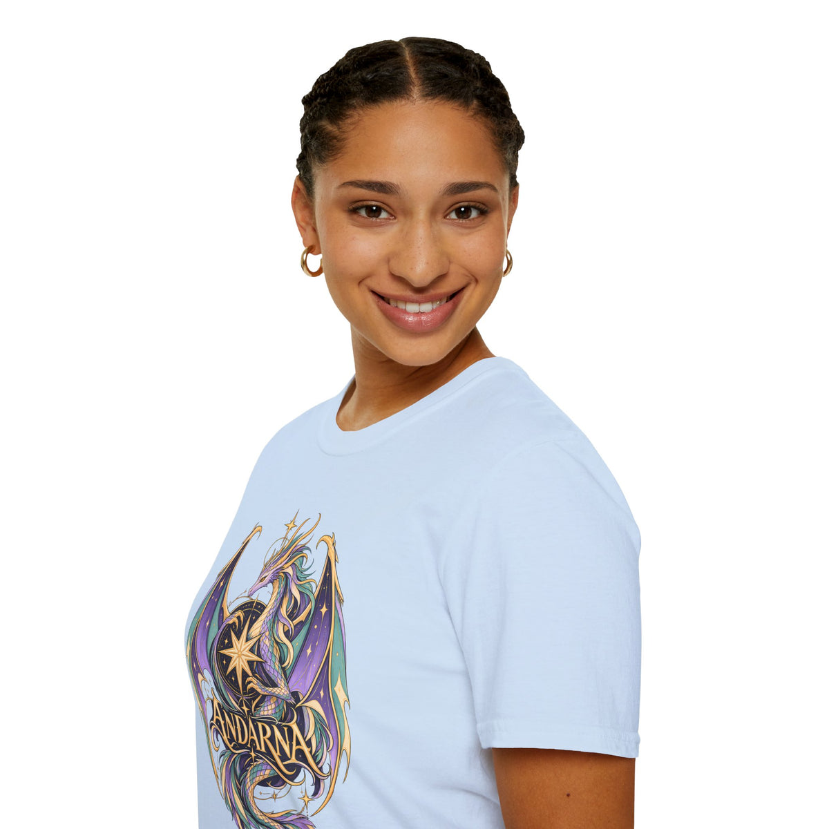 Andarna | Onyx Storm Dragon Graphic T-Shirt | Book Inspired