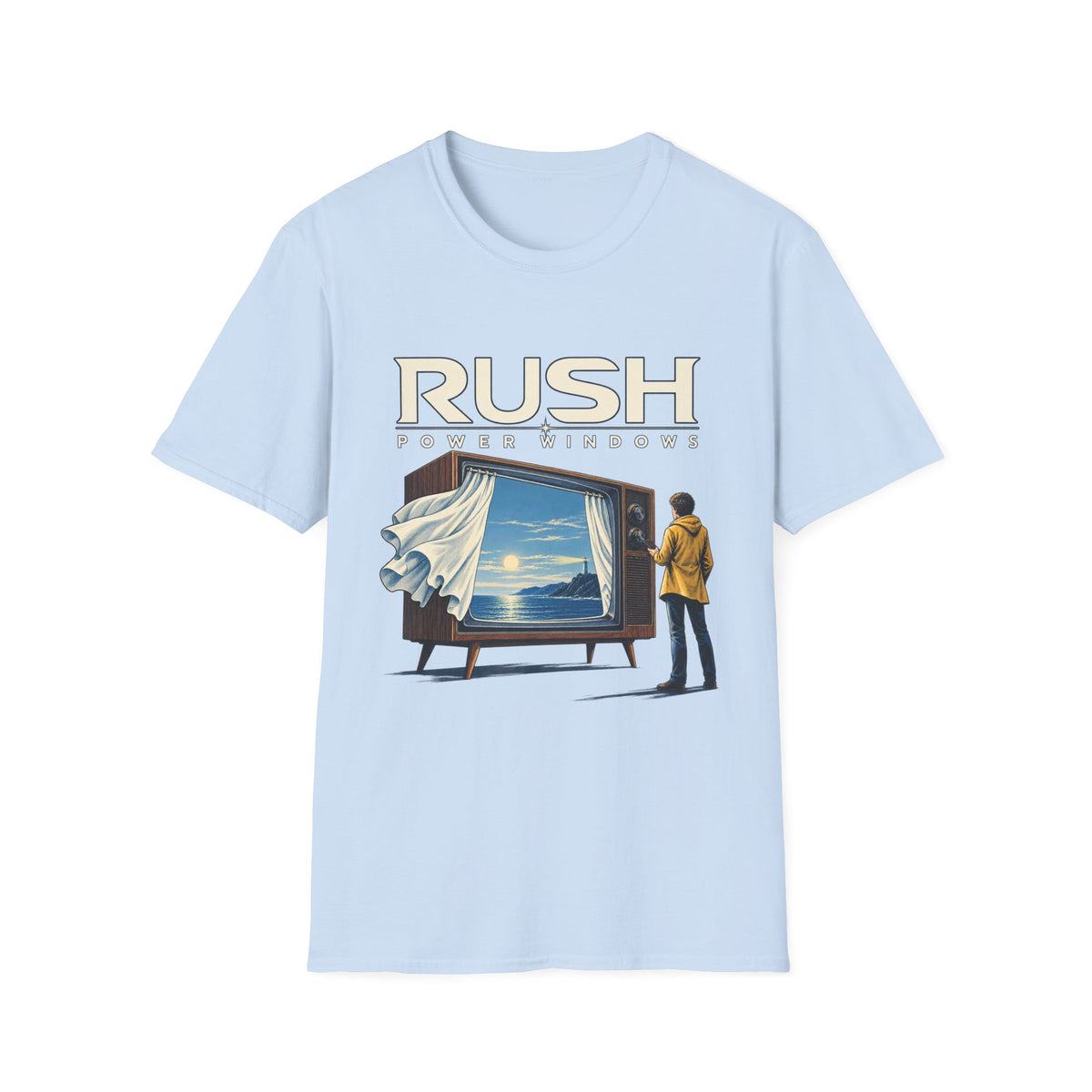 Rush | Power Windows | Prog Rock Band T-Shirt