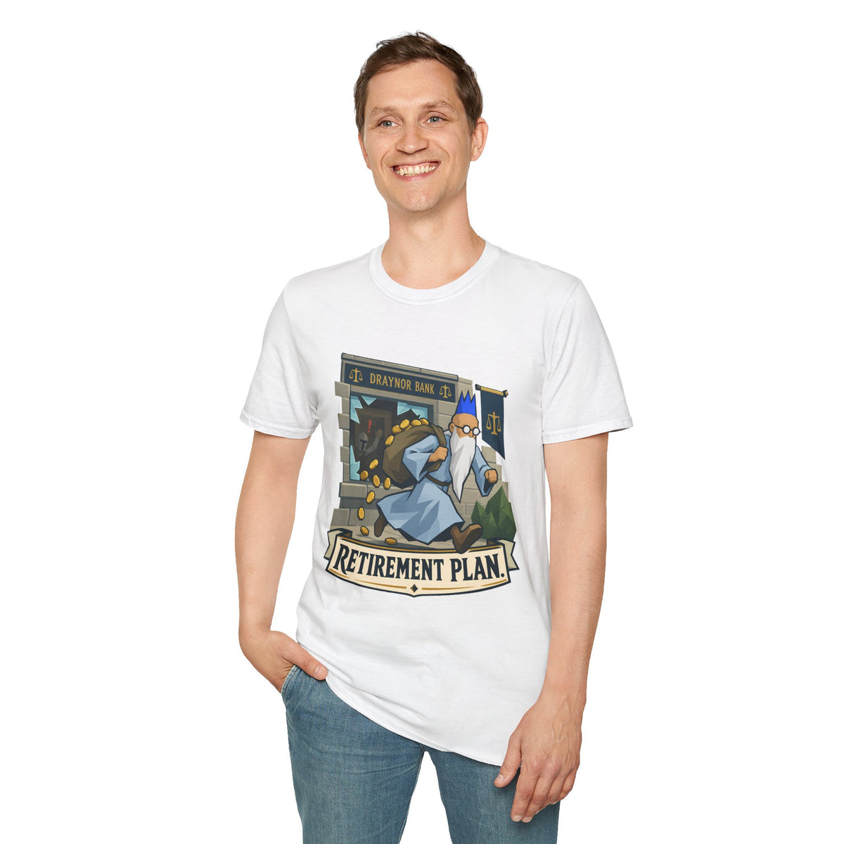 Retirement Plan Wise Old Man OSRS / Runescape T-Shirt