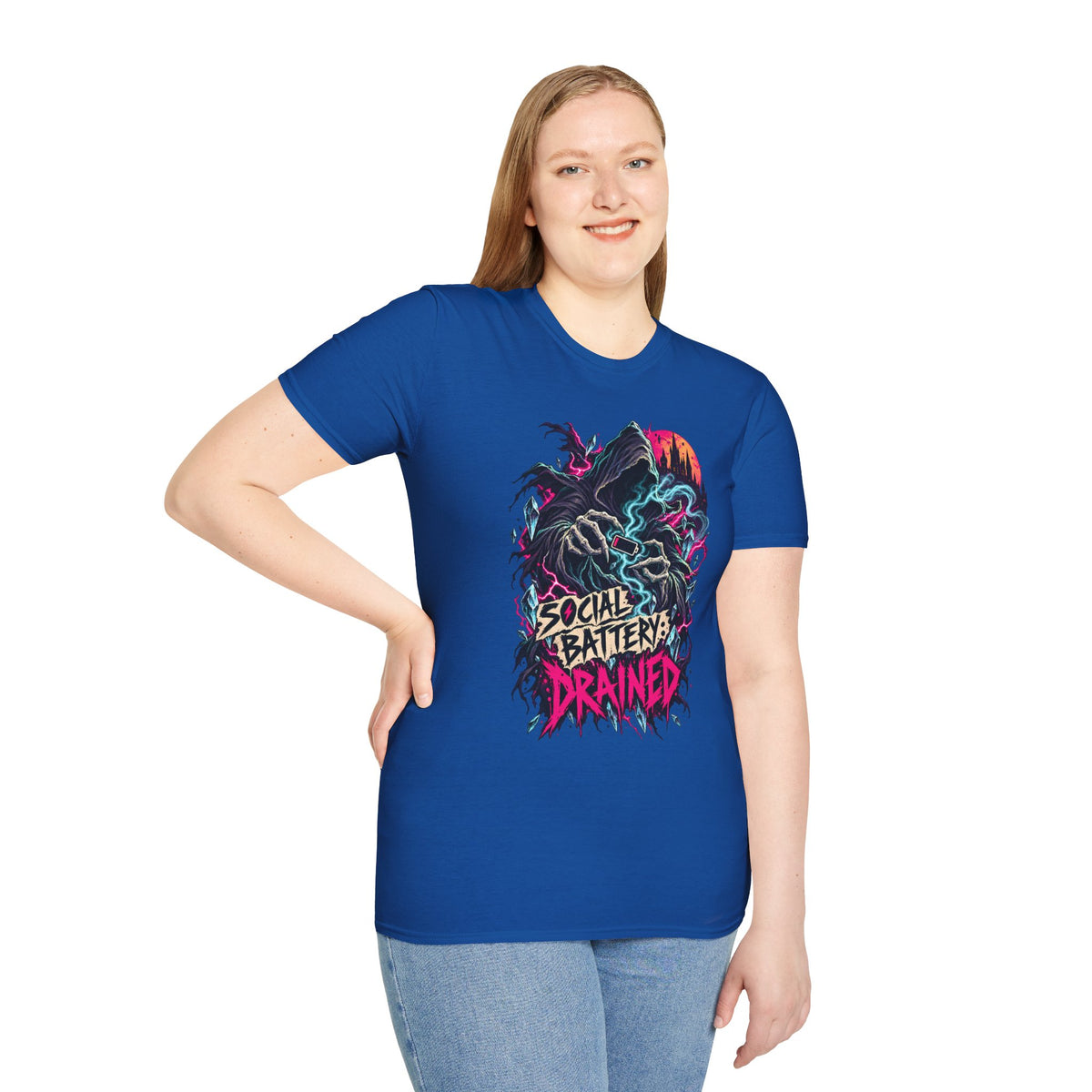 Socially Drained | Dementor | Harry Potter Graphic Tee