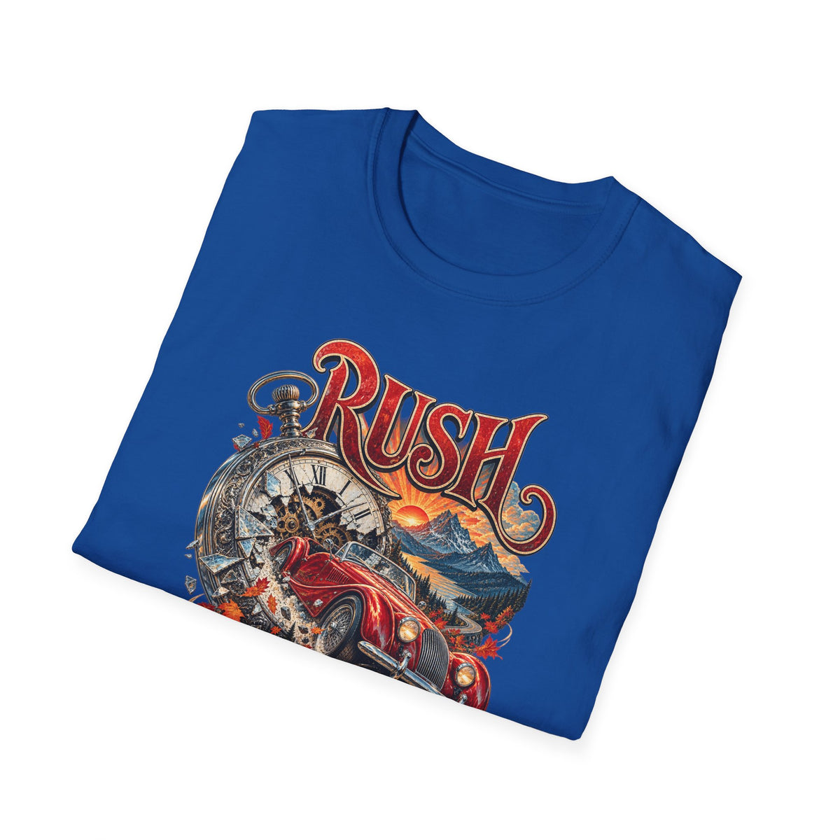 Rush | Prog Band | Red Barchetta | Graphic T-Shirt