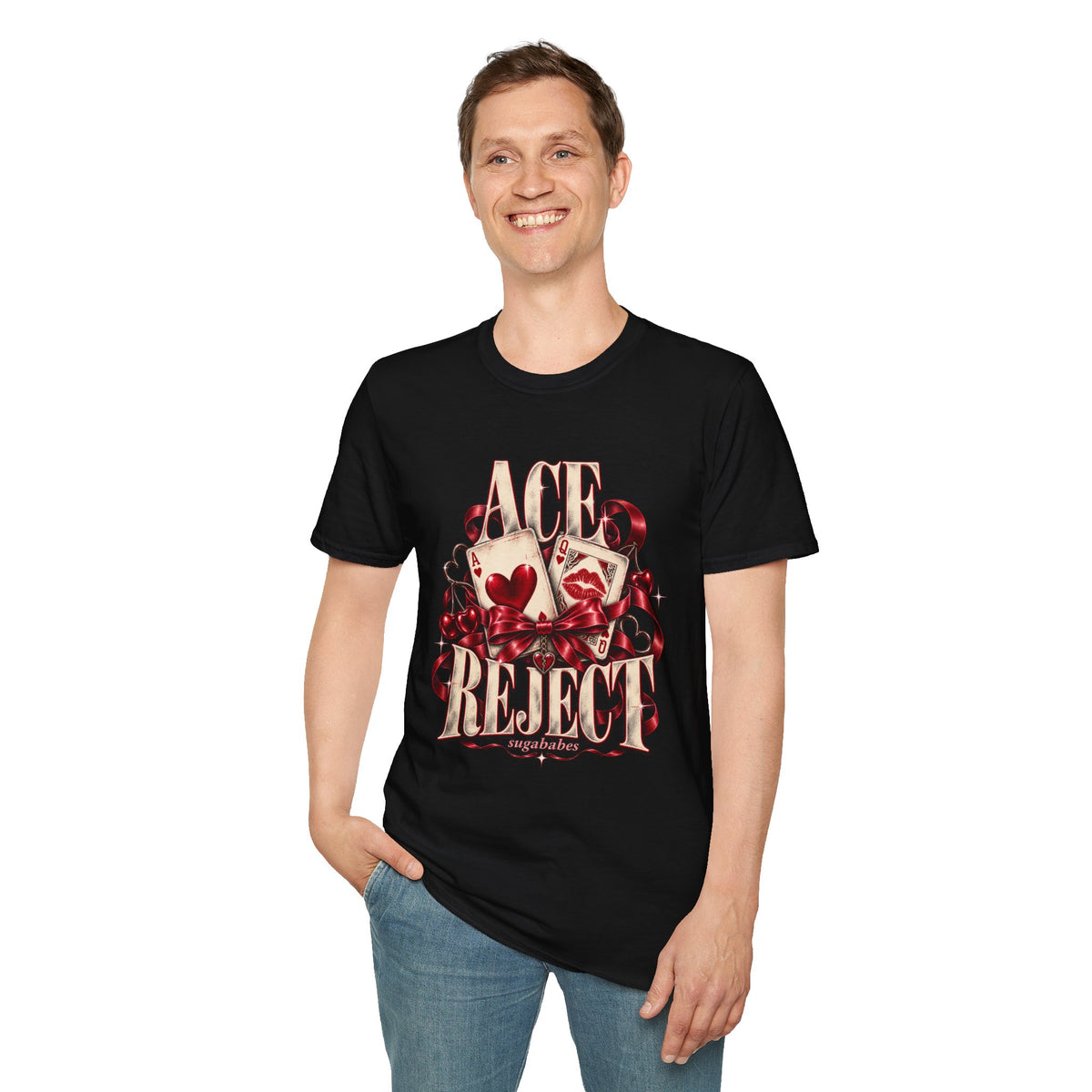 Ace Rejects | Sugababes | Playing Card Ace of Hearts T Shirt