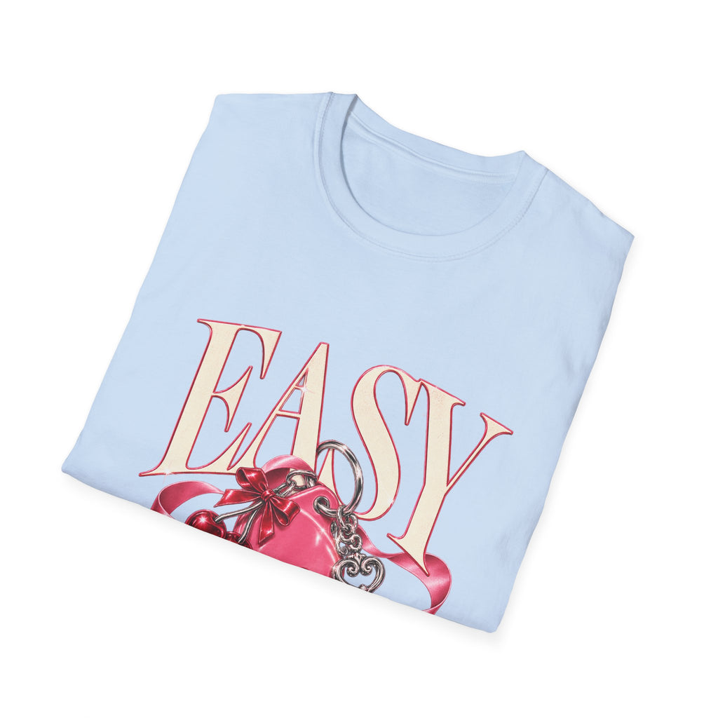 Sugababes | Easy Lockheart Pink Key & Heart Graphic T Shirt
