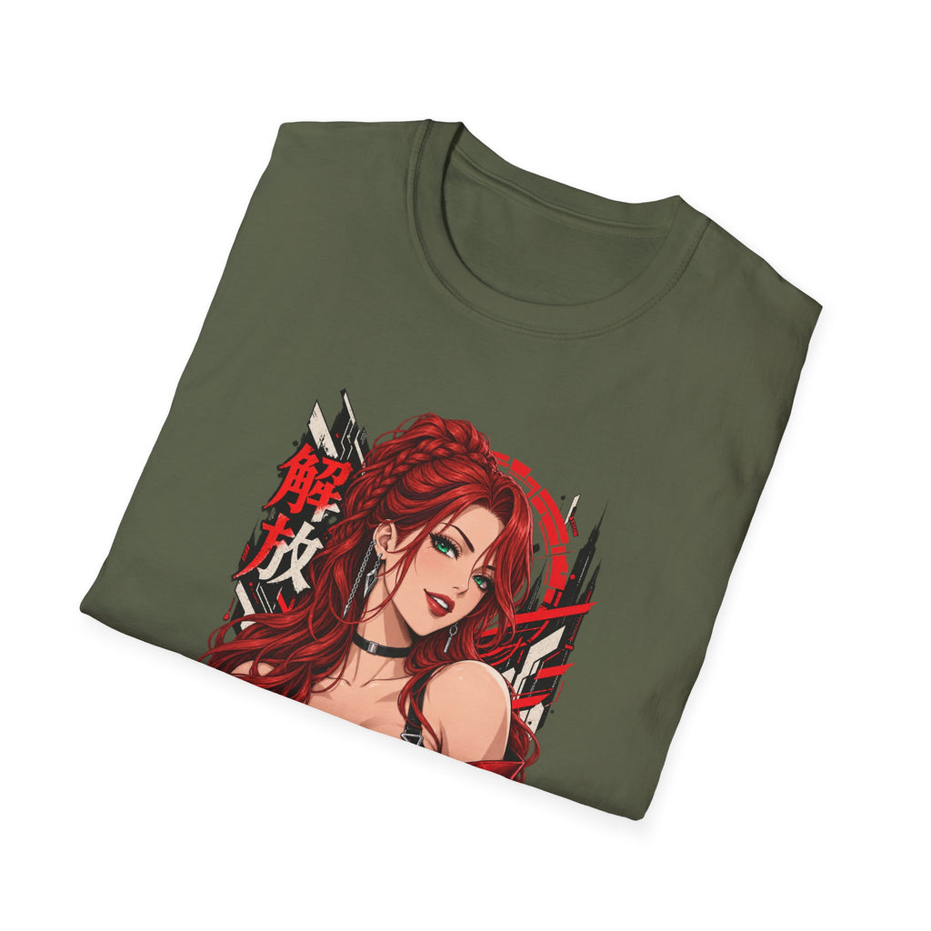 Red Widow | Sexy Anime Pin Up Girl | Waifu T-Shirt