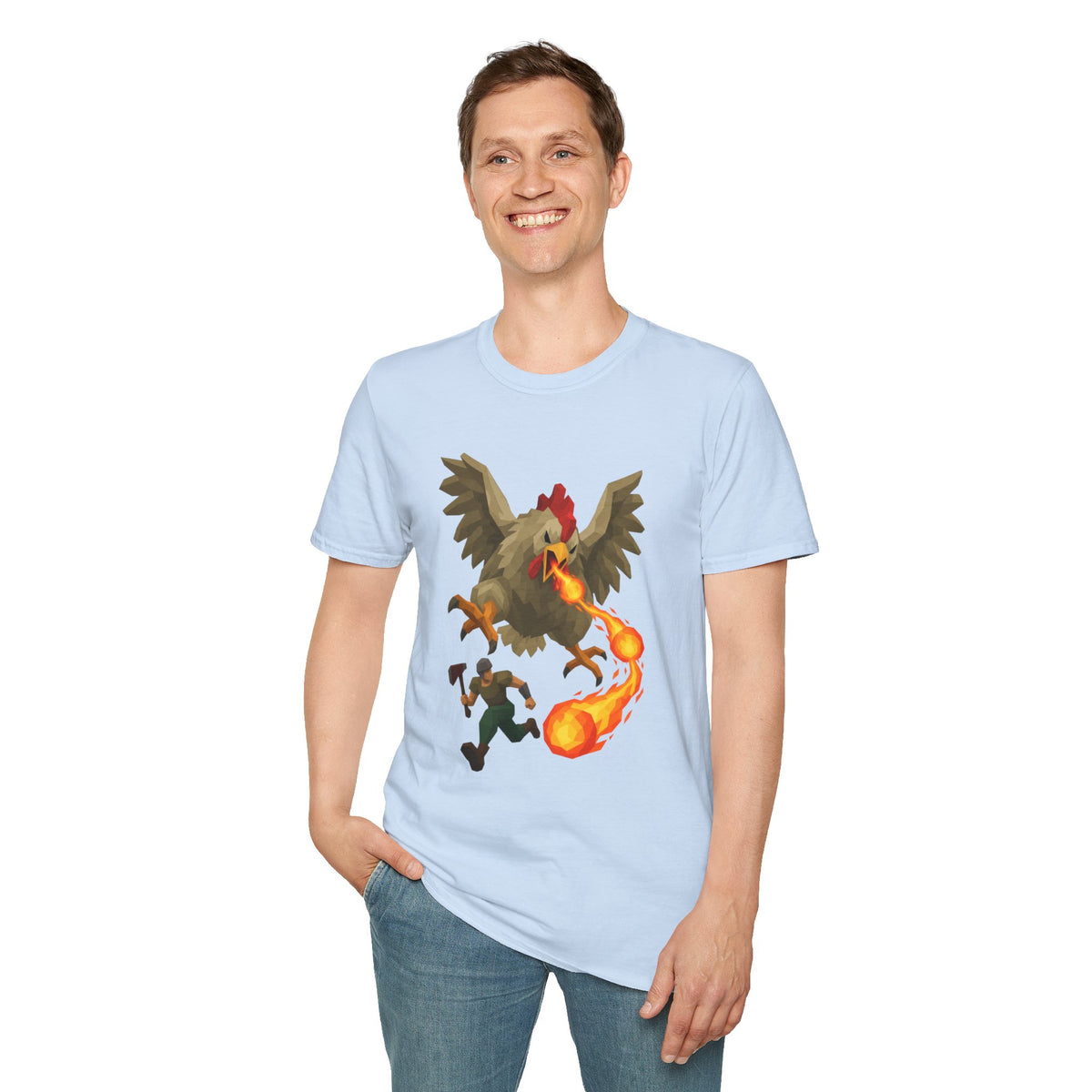 EVIL CHICKEN | OSRS | Runescape Inspired Graphic T Shirt