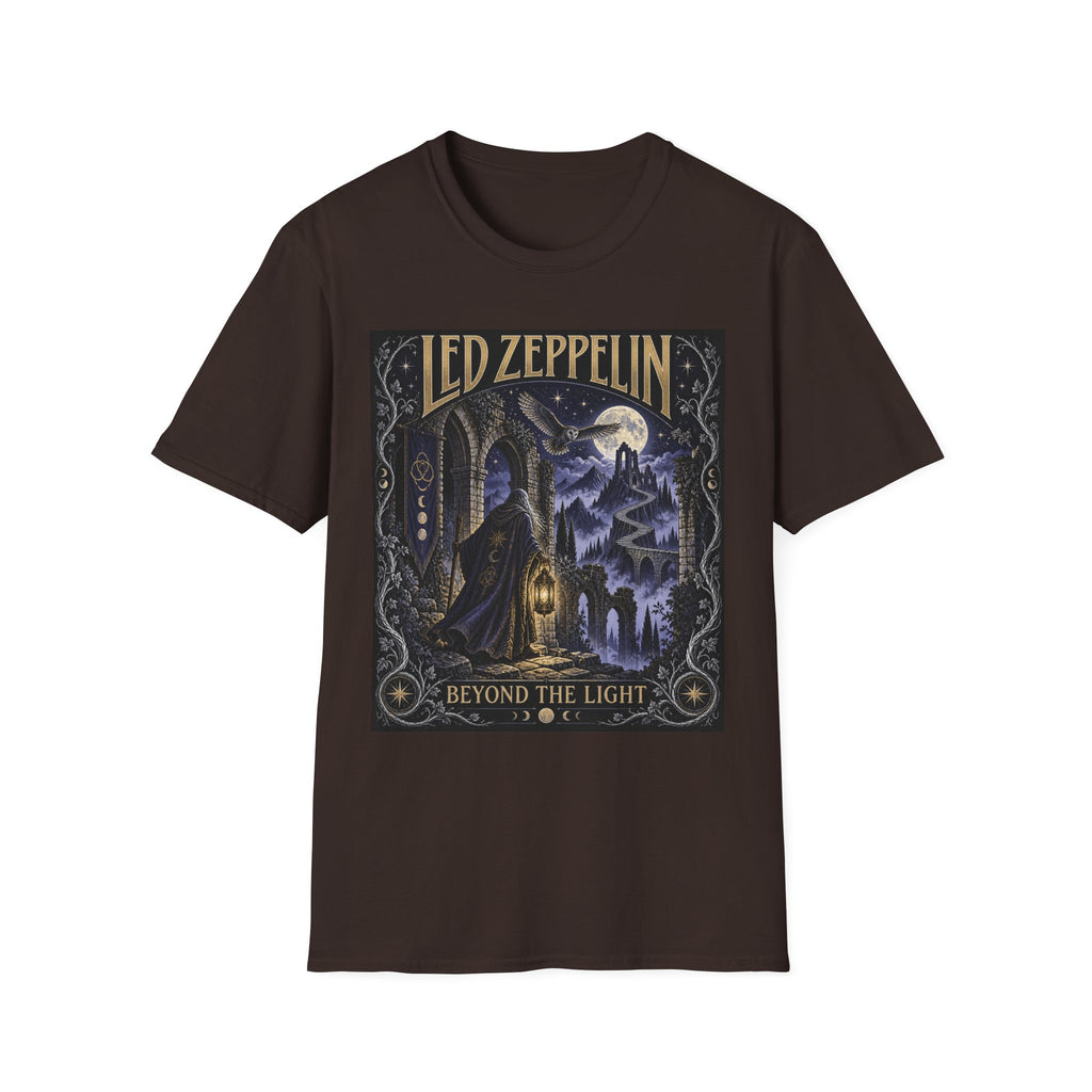 Led Zeppelin 'Beyond the Light' Concert Tee — Vintage Moonlight Rock T-Shirt
