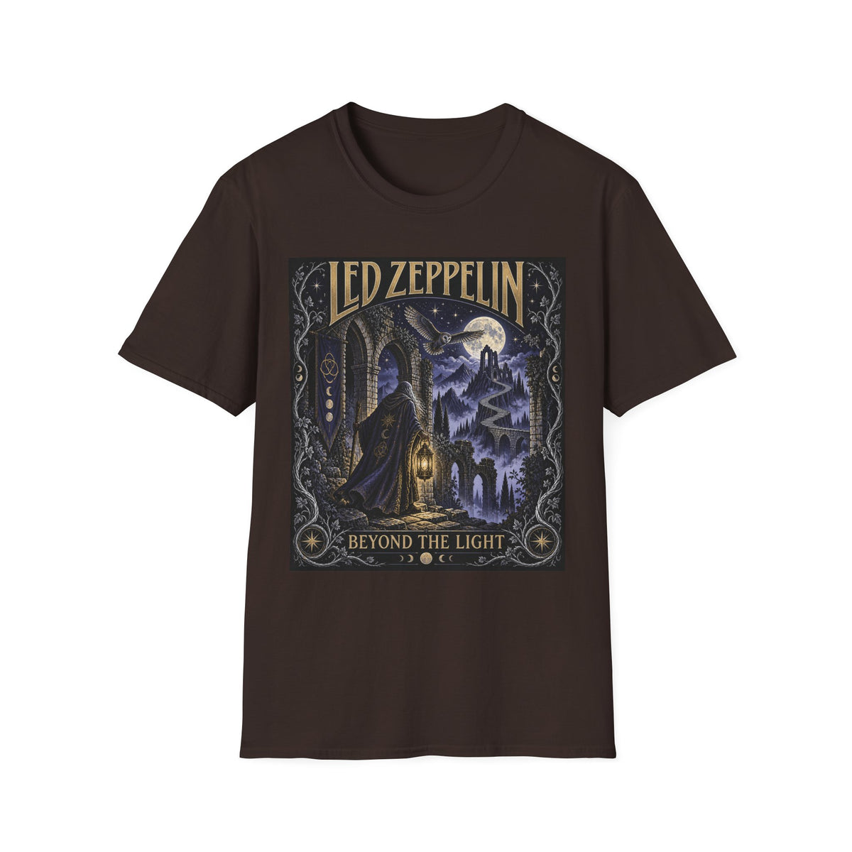 Led Zeppelin 'Beyond the Light' Concert Tee — Vintage Moonlight Rock T-Shirt