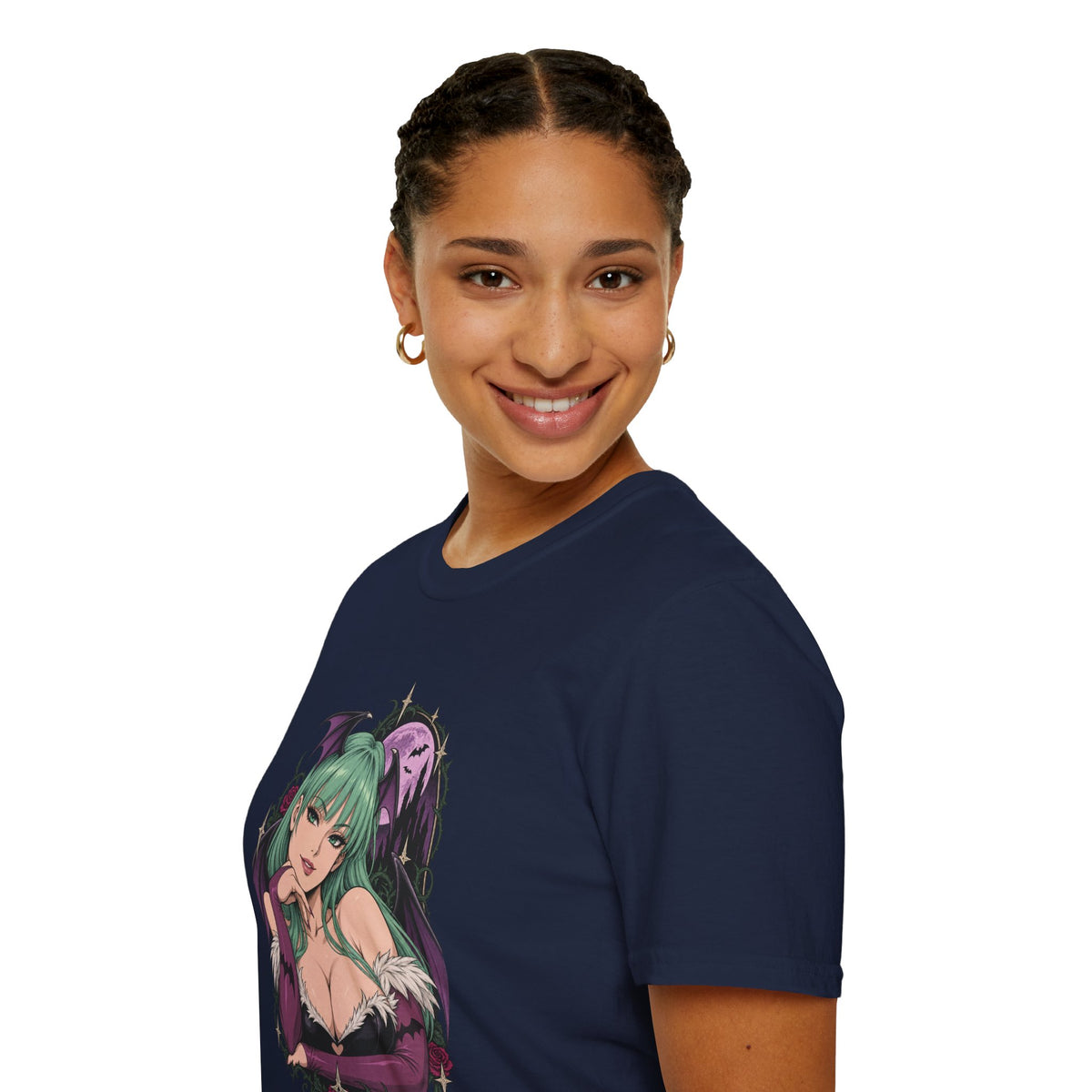 Morrigan | Sexy Pin Up Girl | Succubus Anime T-Shirt