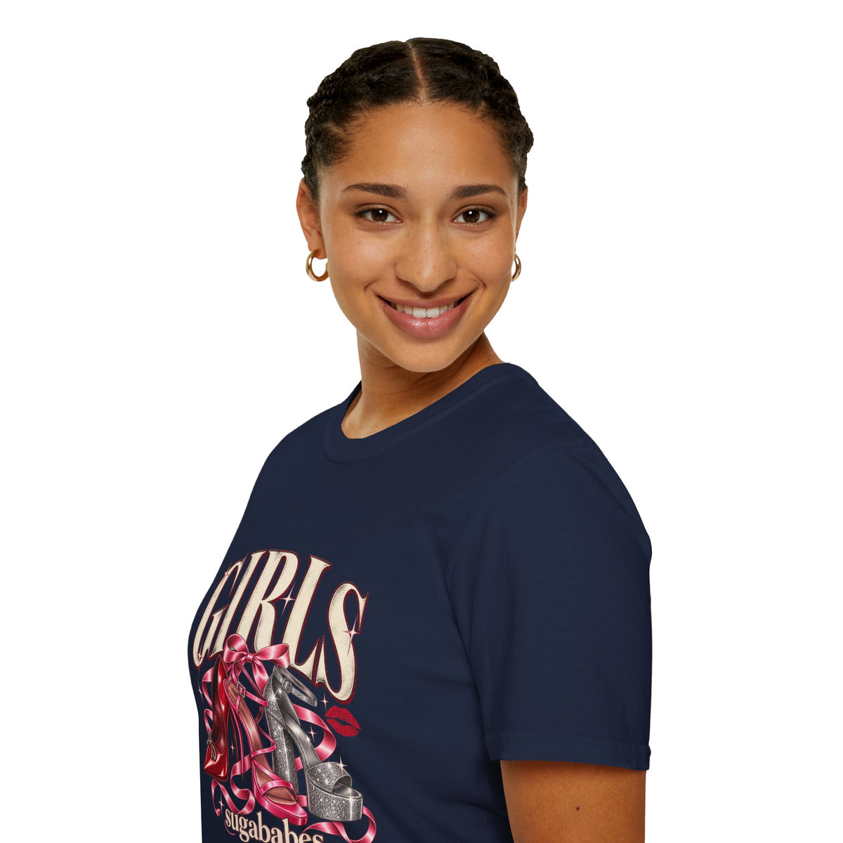 Sugababes |  Red Heels & Ribbons | Girls Night T Shirt