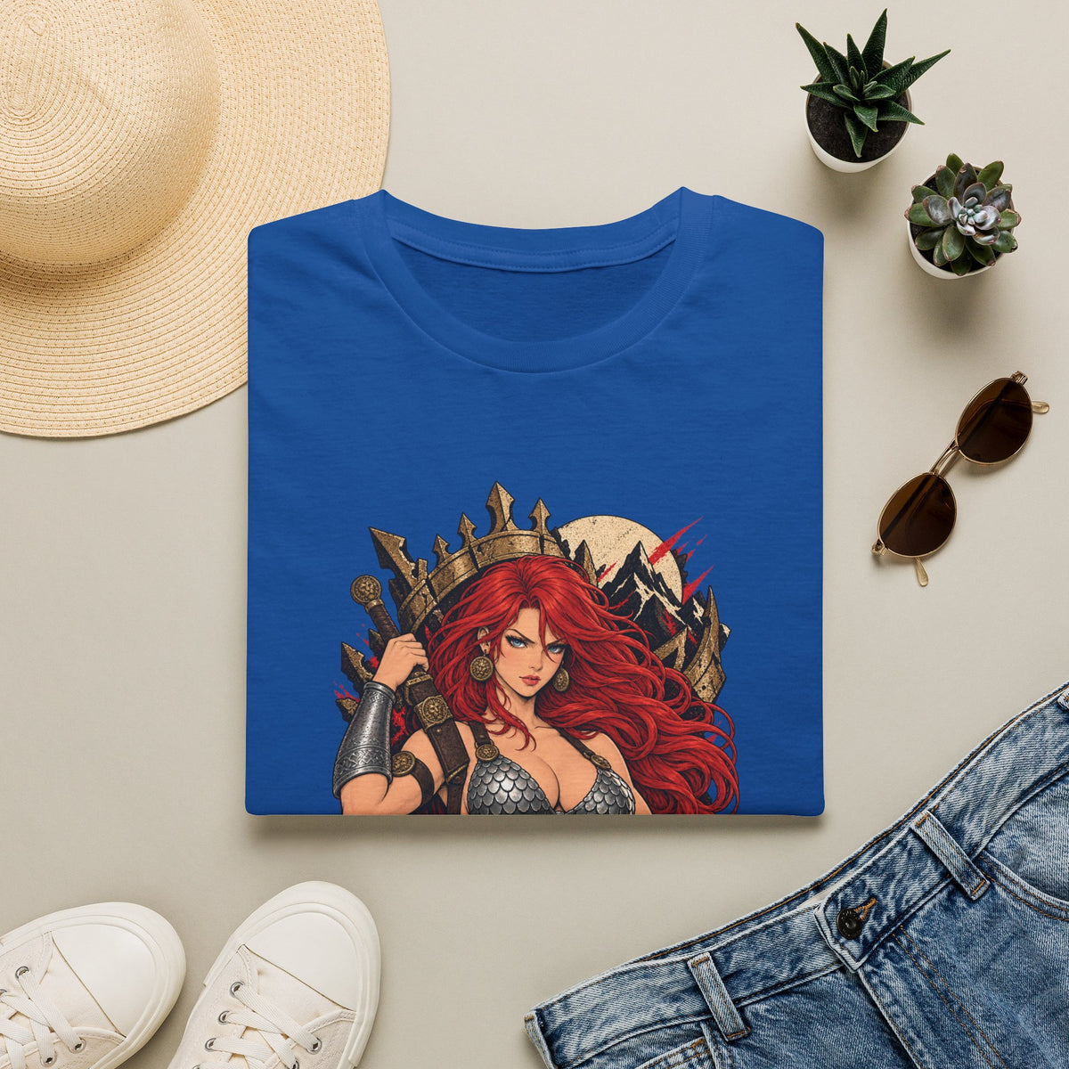 Red Sonja | Conan The Barbarian Pin Up Style Shirt