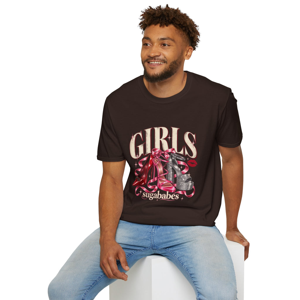Sugababes |  Red Heels & Ribbons | Girls Night T Shirt