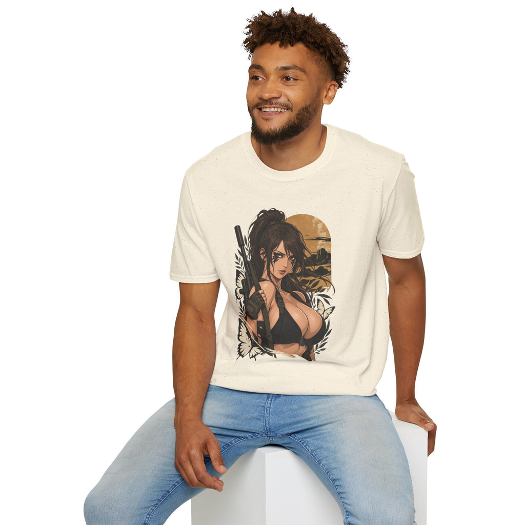 Quiet | Metal Gear | Anime Style Pin Up Gamer Girl T Shirt