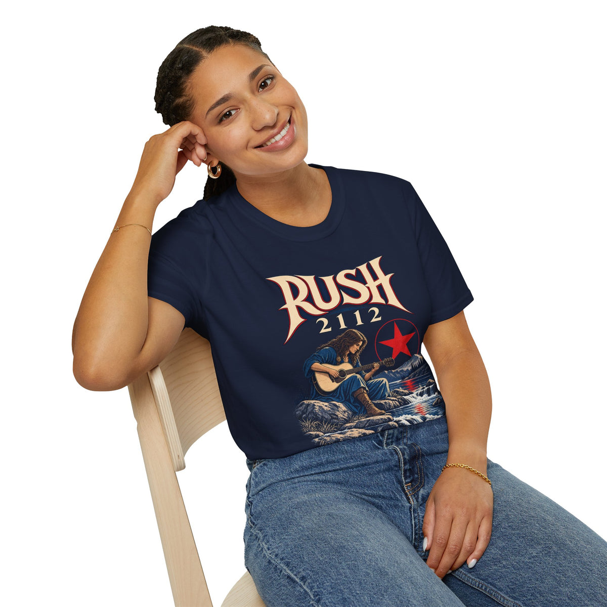 Rush | 2112 | Acoustic Guitar | Prog Band T-Shirt