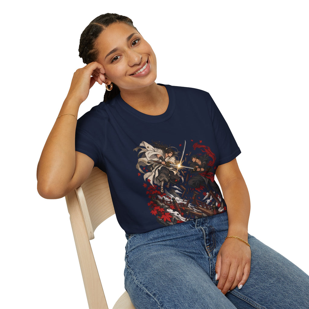 Battle of Broken Bridges | Anime Japanese Samurai Battle T-Shirt