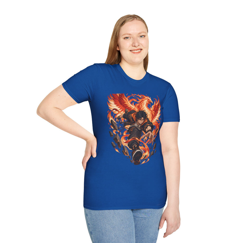 The Phoenix Warrior | Japanese Style | Anime Ninja T Shirt