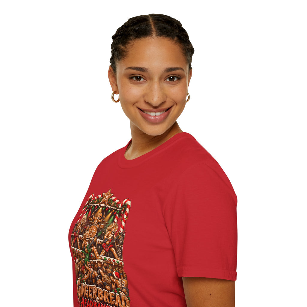 Gingerbread Headbangers | Christmas T-Shirt