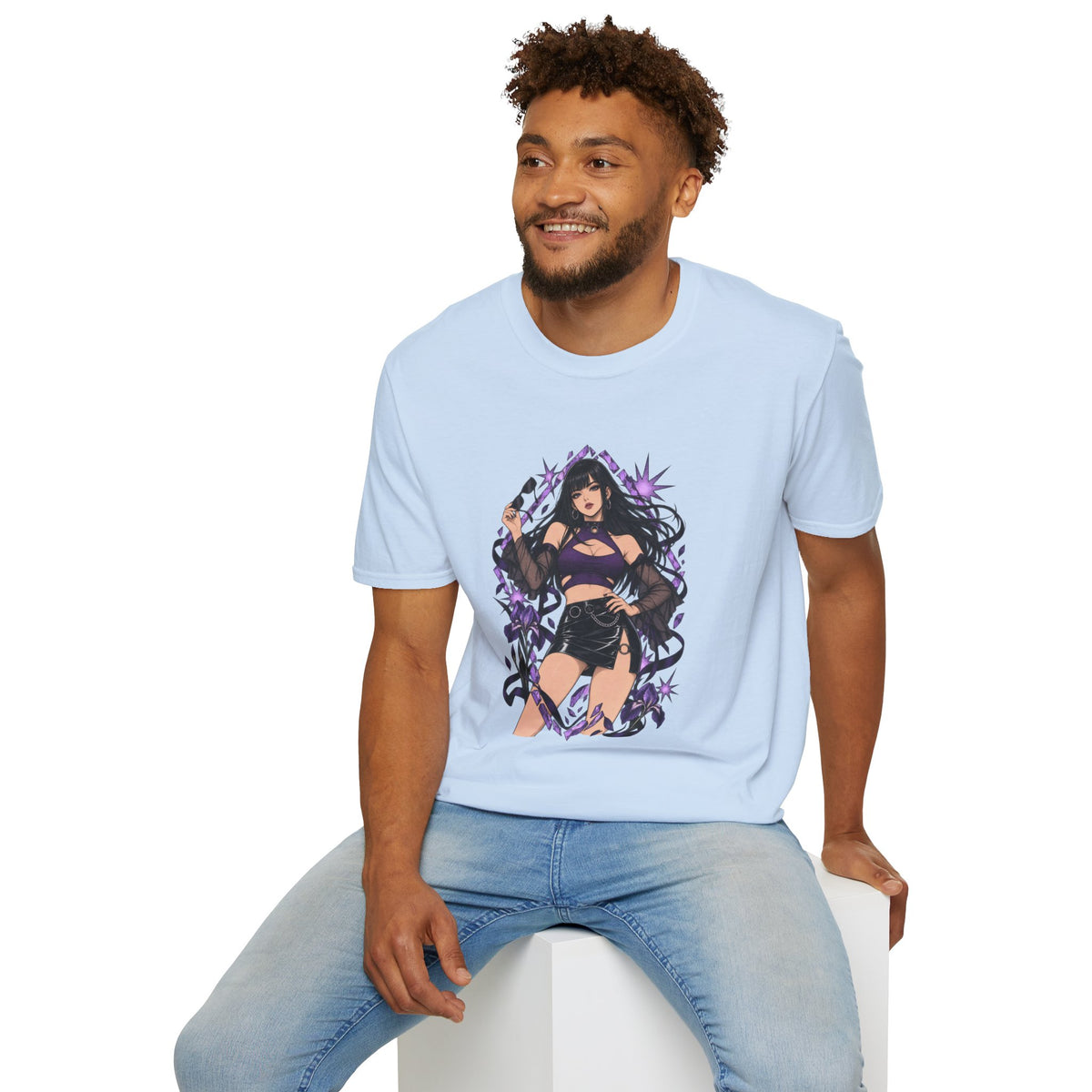 Violet | Japanese Anime Style Sexy Pin Up Girl Shirt