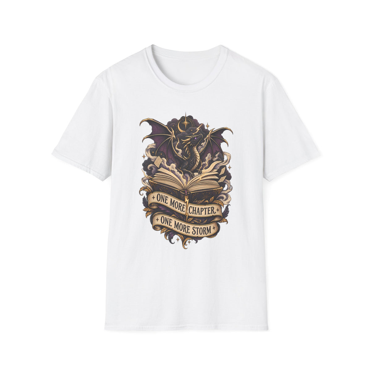 One More Chapter | Onyx Storm Inspired Book Readers Dragon T-Shirt