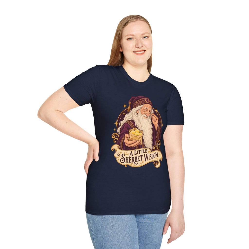 Dumbledore | Sherbet Lemon? | Harry Potter Illustration T‑Shirt