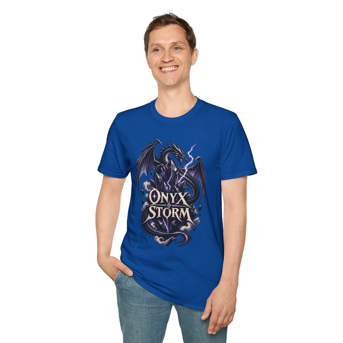 Onyx Storm | Fantasy Book Readers Dragon T-Shirt